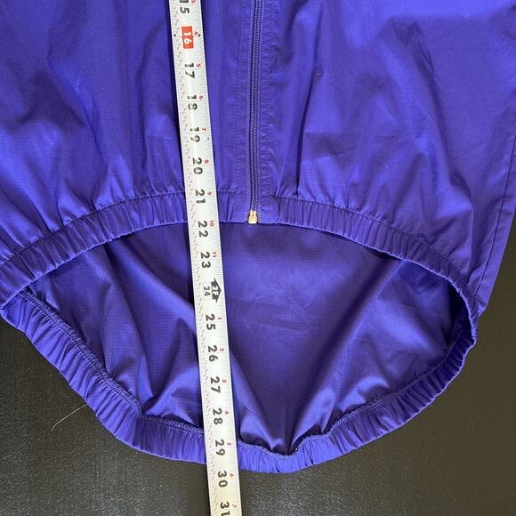 Canari Jacket Men Medium Purple Biovent Full Zip Windbreaker Water Resistant NEW - Picture 15 of 16